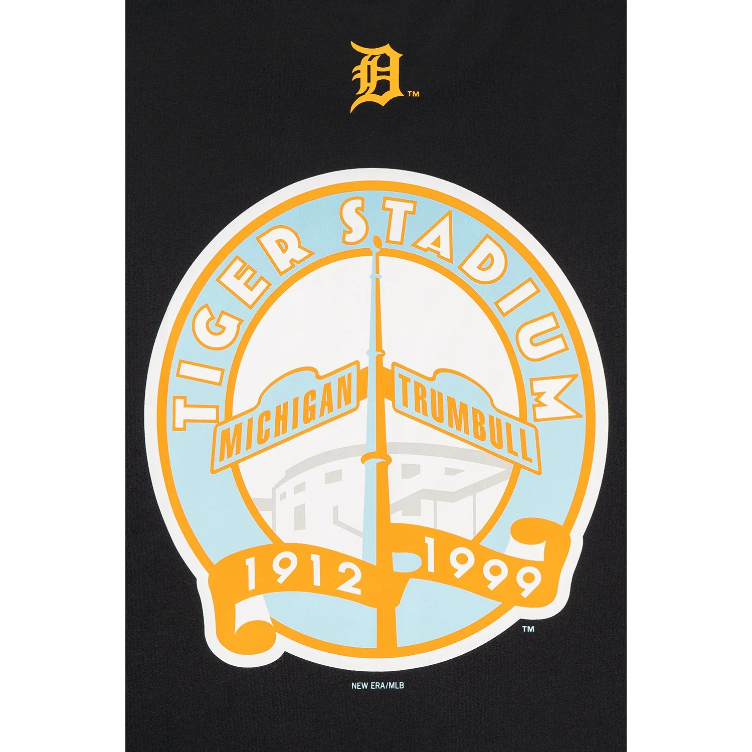 Detroit Tigers Fire Pack Black Short Sleeve T-Shirt - Image 6