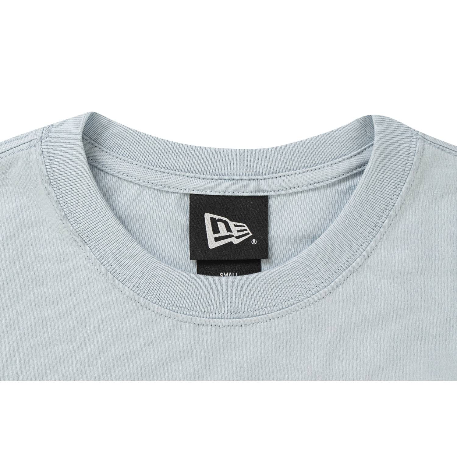 New Era Earth Day Soft Blue Pocket Short Sleeve T-Shirt - Image 3