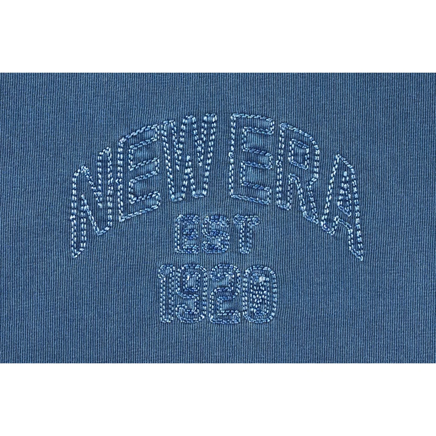New Era Street Archived Oceanside Blue Oversized Short Sleeve T-Shirt - Image 4