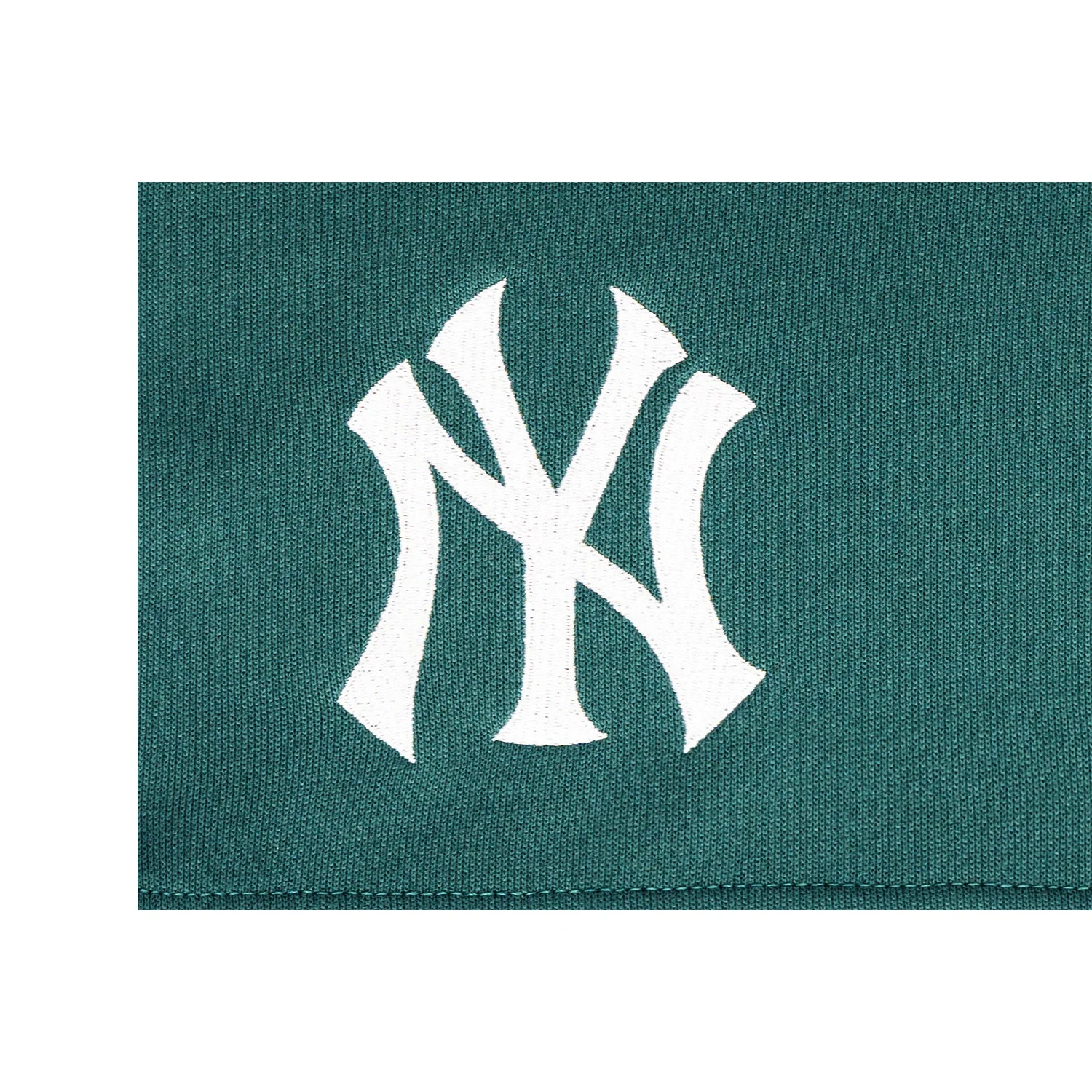 New York Yankees Color Era Pine Needle Green Knit Shorts - Image 4