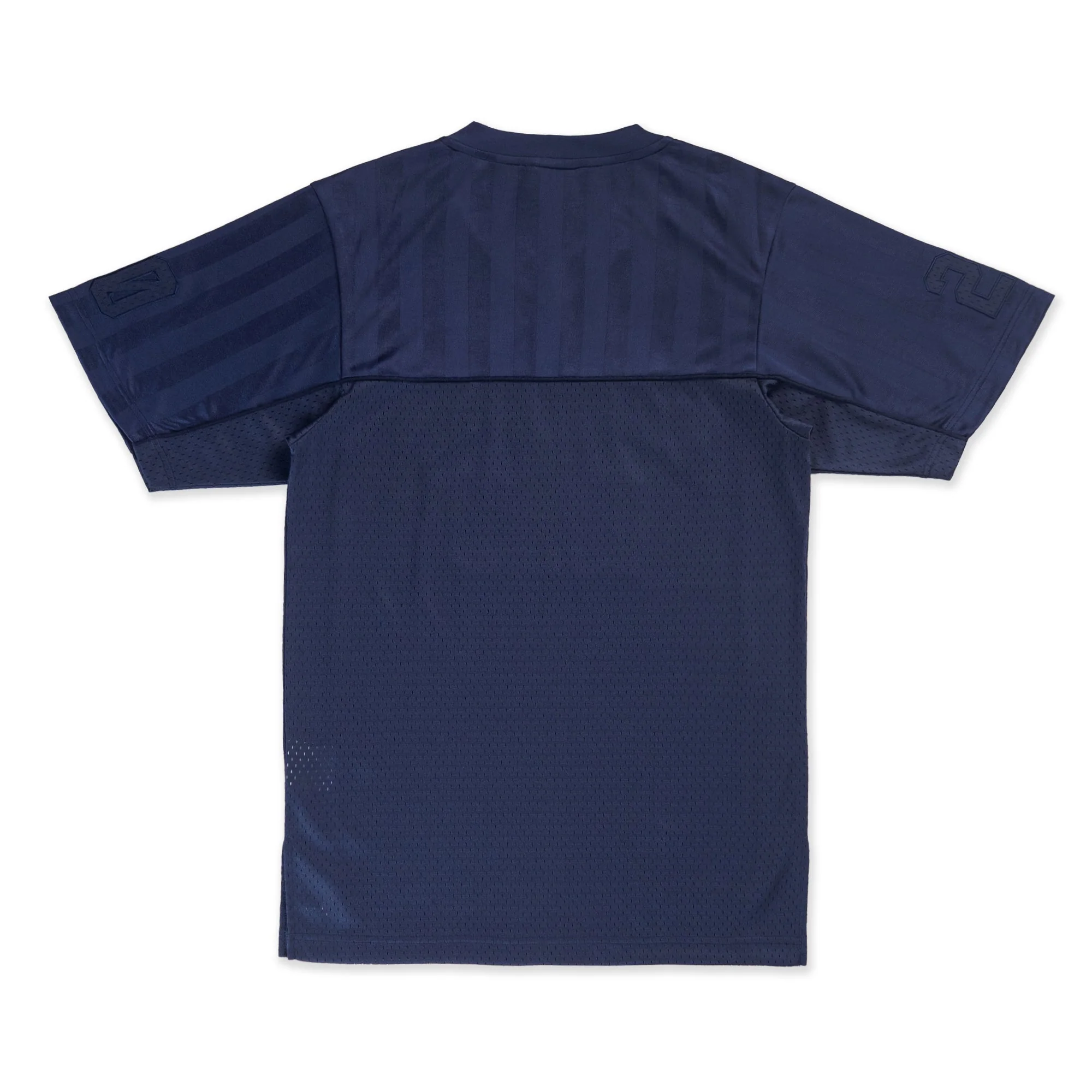New Era 1920 Wordmark Street Archived Navy Short Sleeve American Football Jersey - Image 2