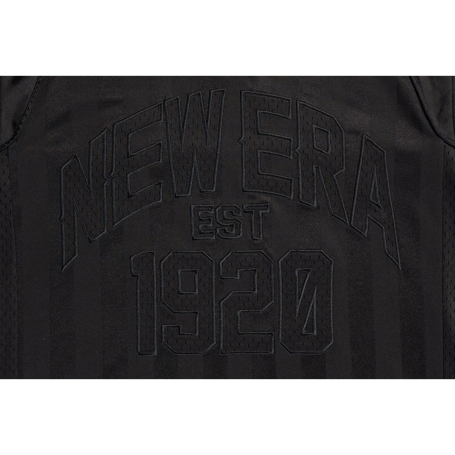 New Era 1920 Wordmark Street Archived Black Short Sleeve American Football Jersey - Image 4