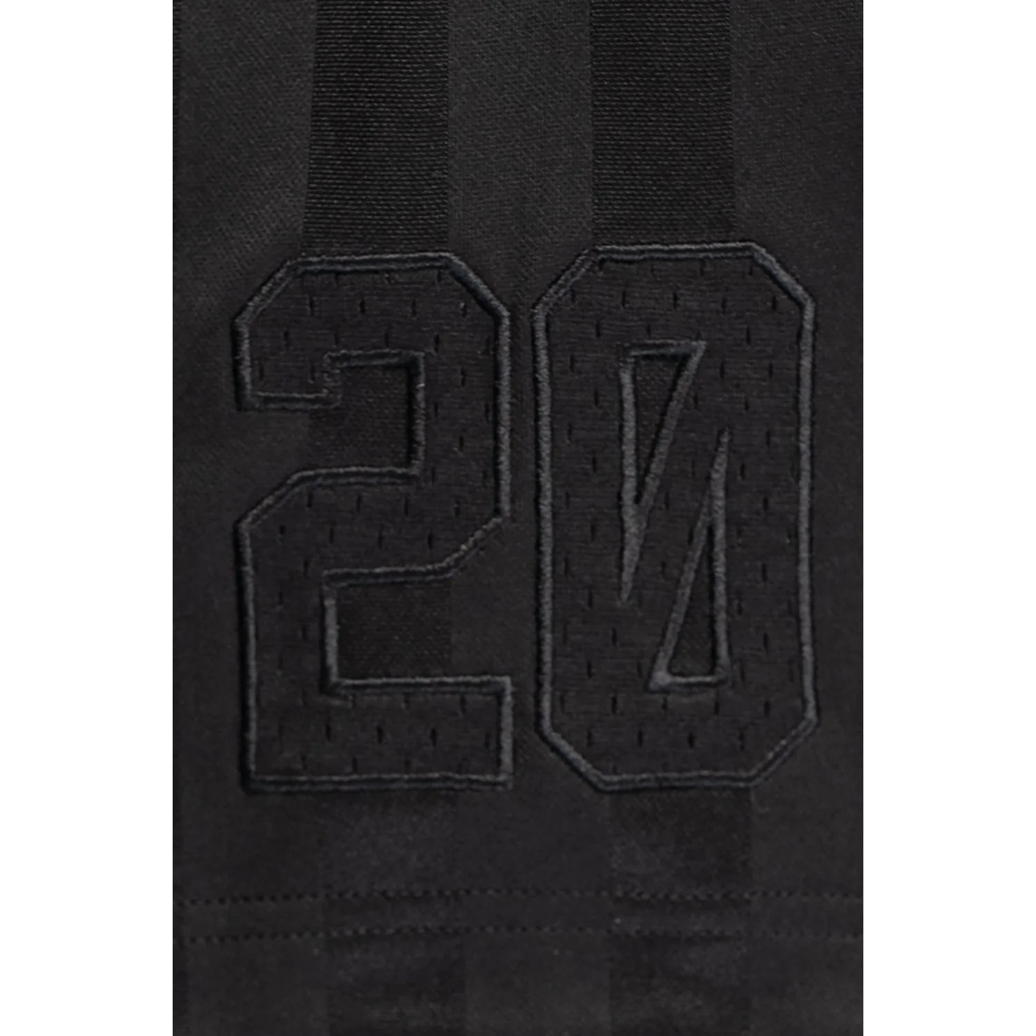 New Era 1920 Wordmark Street Archived Black Short Sleeve American Football Jersey - Image 7