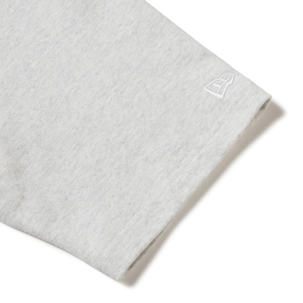 New Era Stripe Gray Oversized Short Sleeve Rugby Shirt - Image 4