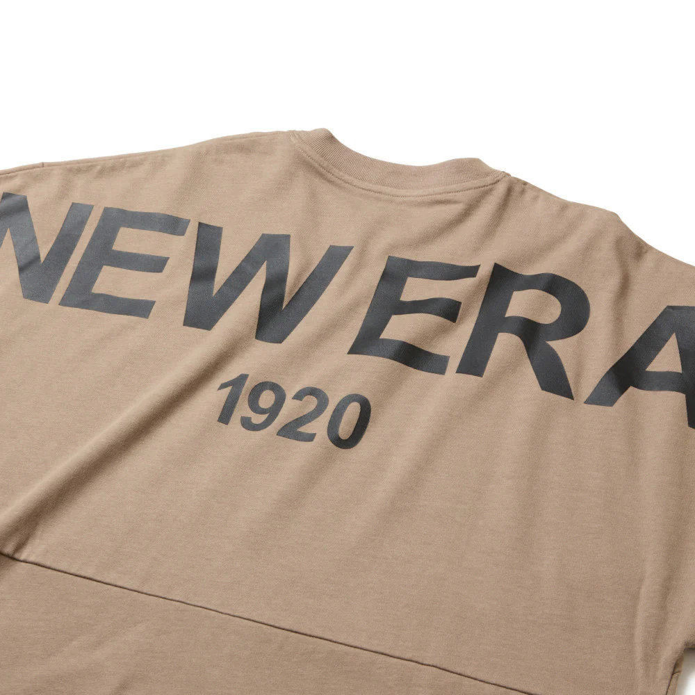 New Era 1920 Distressed Brown Oversized Short Sleeve T-Shirt - Image 6