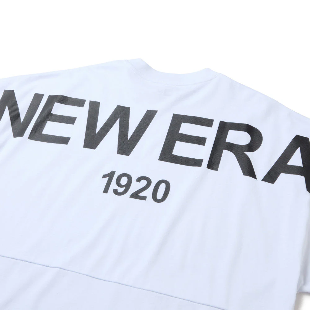 New Era 1920 Distressed White Oversized Short Sleeve T-Shirt - Image 3