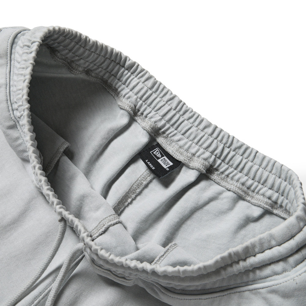 New Era Garment Dyed Heavyweight Cotton Gray Shorts - Image 3