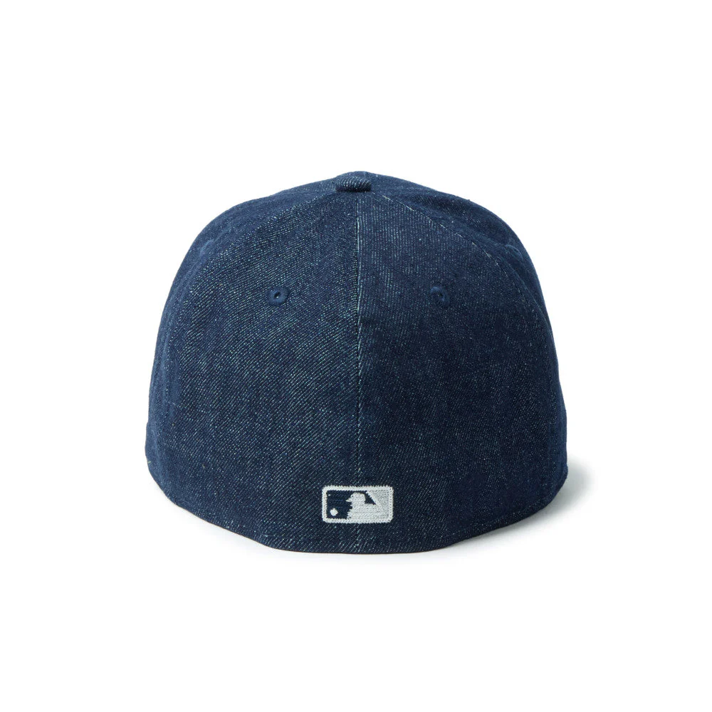 59FIFTY New York Yankees Chain Stitch Denim Navy Fitted - Image 4
