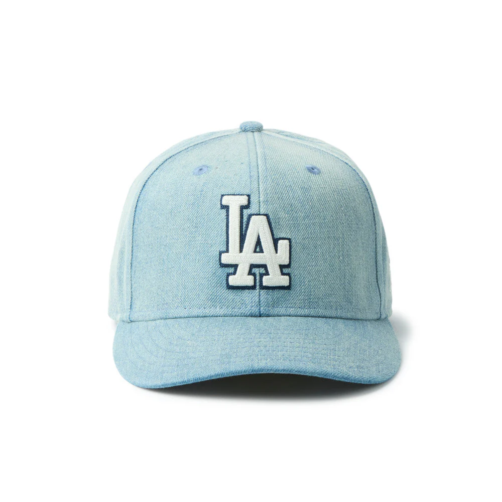 59FIFTY Los Angeles Dodgers Chain Stitch Washed Denim Fitted - Image 2