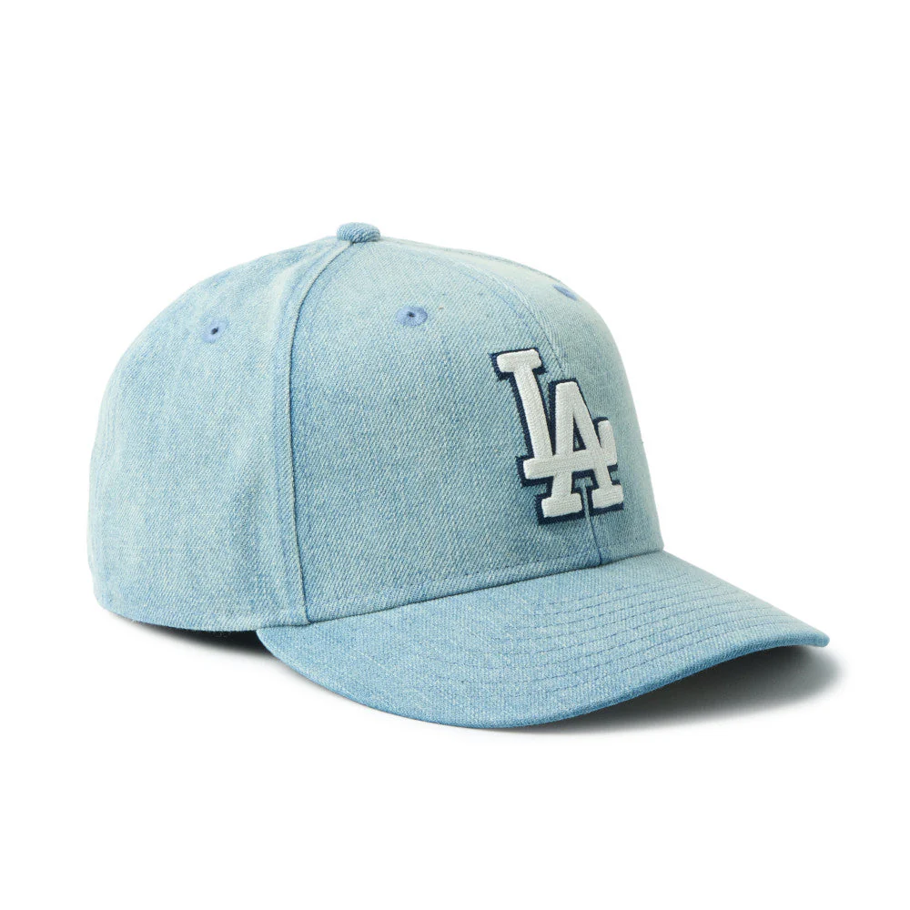 59FIFTY Los Angeles Dodgers Chain Stitch Washed Denim Fitted - Image 3