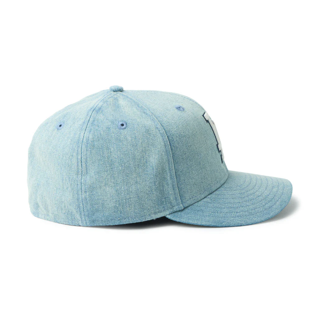 59FIFTY Los Angeles Dodgers Chain Stitch Washed Denim Fitted - Image 6