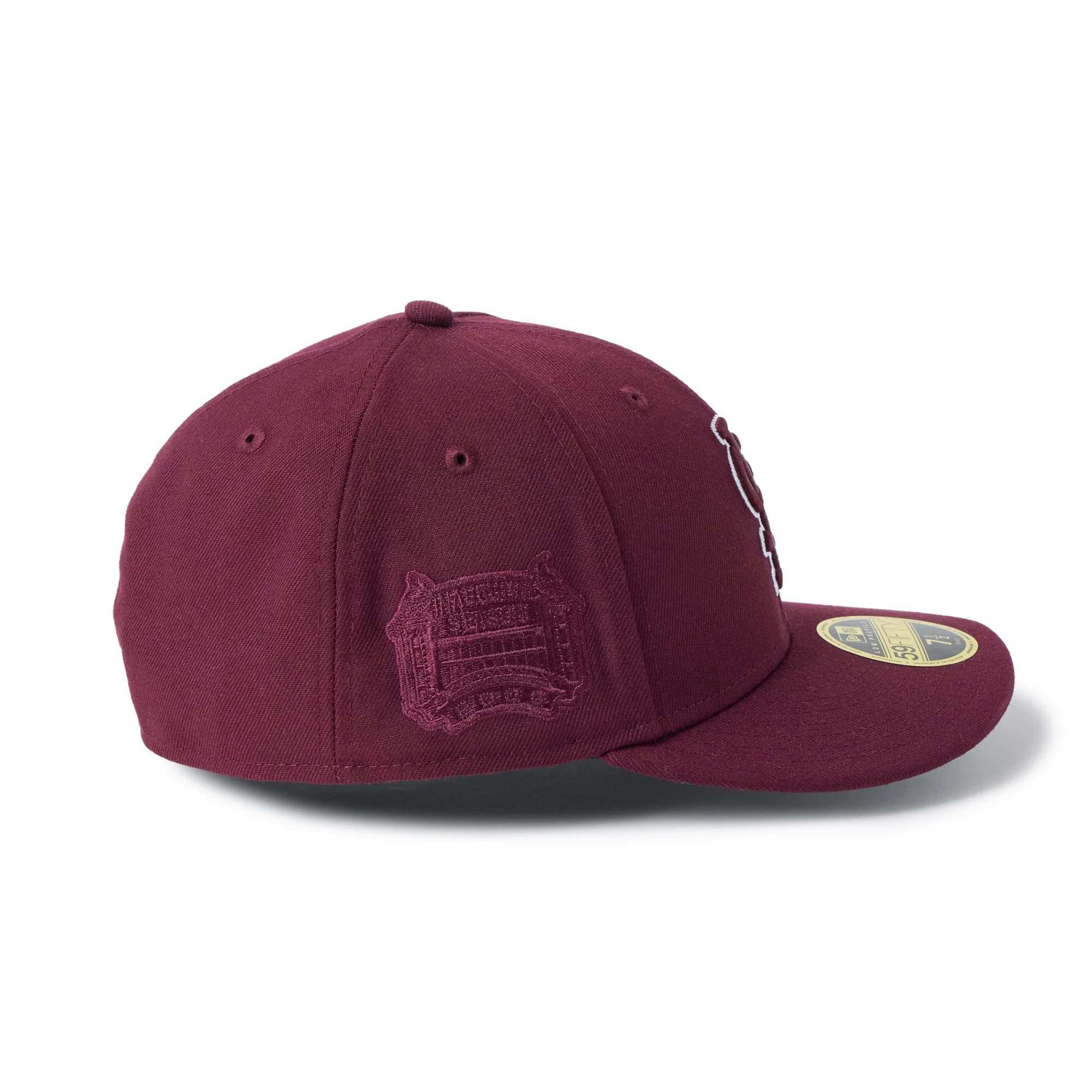 59FIFTY Low Profile St. Louis Cardinals Color Variation Frosted Burgundy Fitted - Image 5