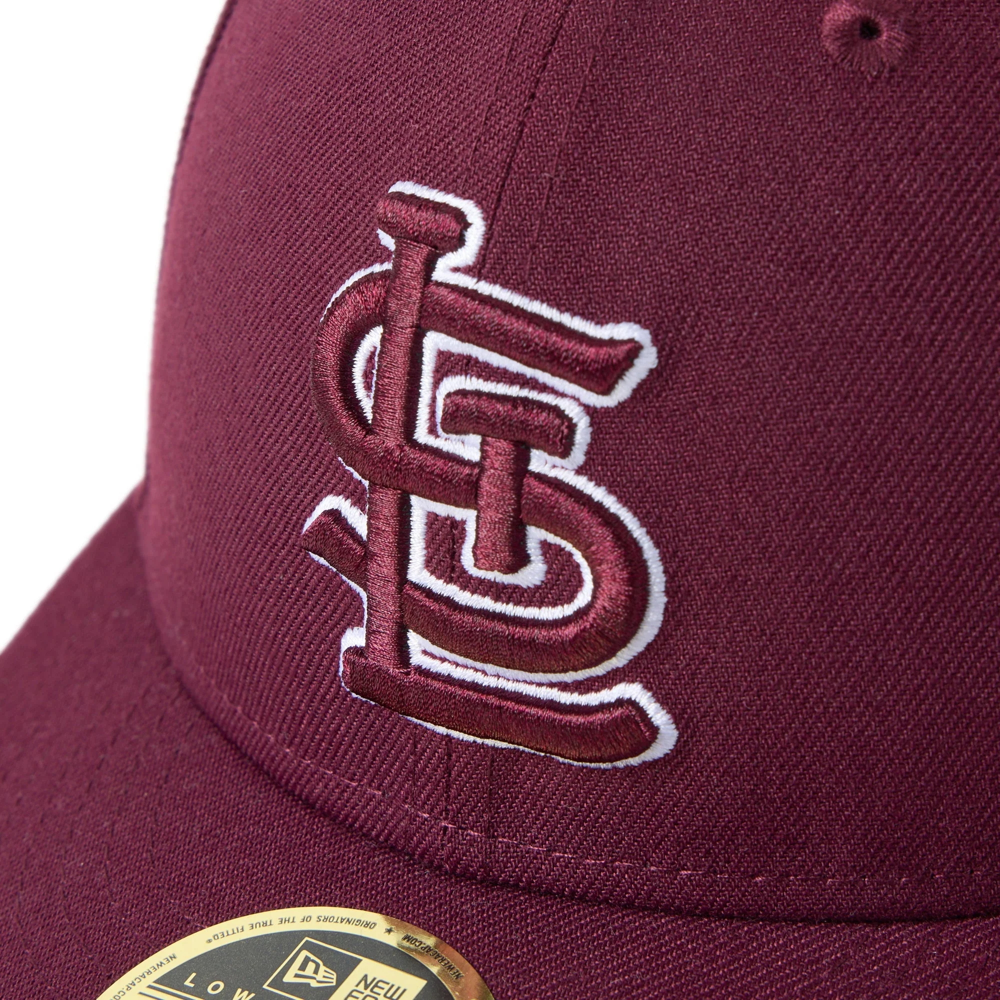 59FIFTY Low Profile St. Louis Cardinals Color Variation Frosted Burgundy Fitted - Image 8