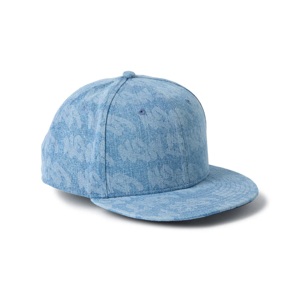 9FIFTY Laser Burnout Washed Denim Snapback - Image 3