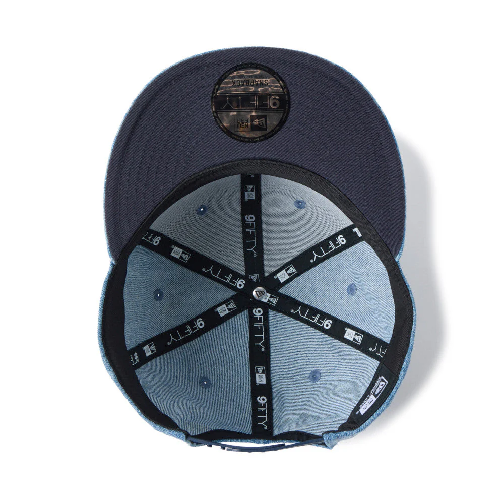 9FIFTY Laser Burnout Washed Denim Snapback - Image 7
