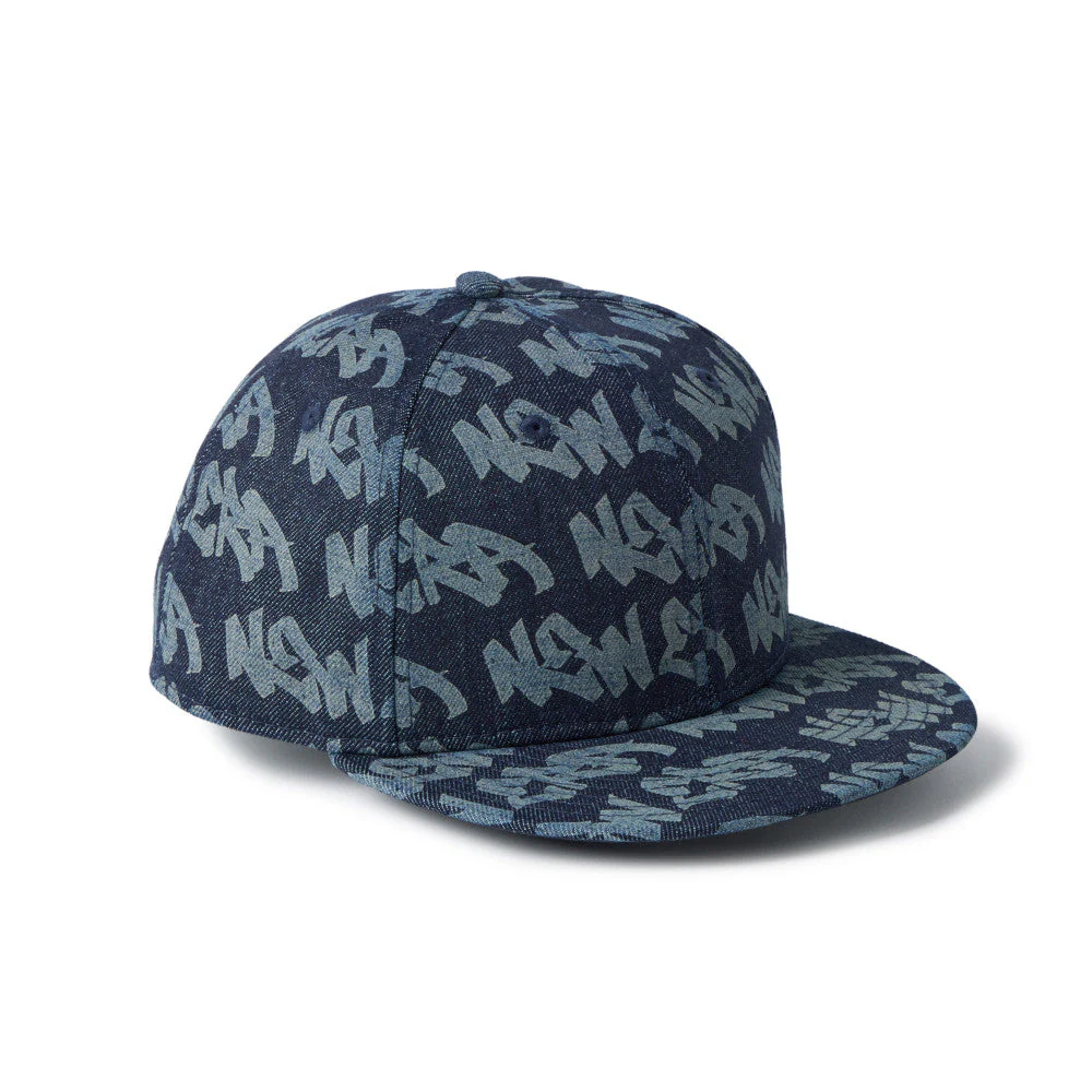 9FIFTY Laser Burnout Denim Snapback - Image 3