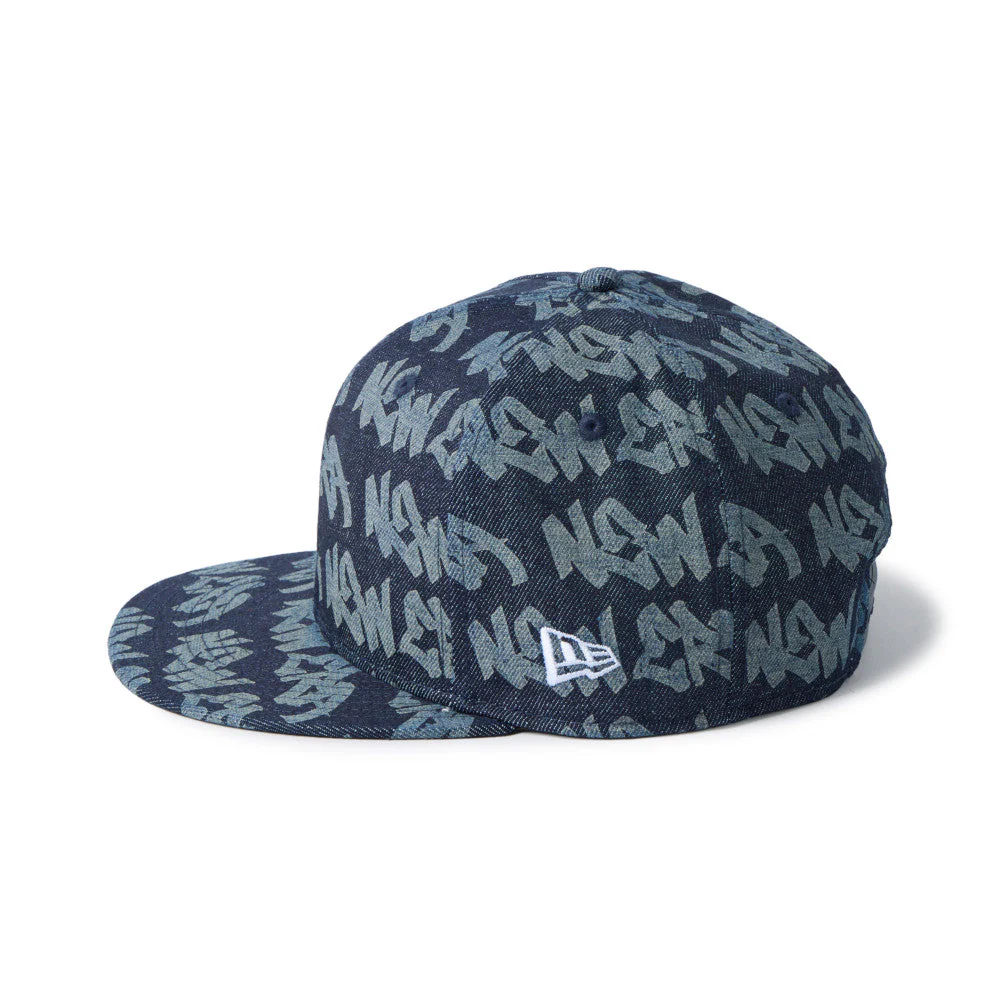 9FIFTY Laser Burnout Denim Snapback - Image 5