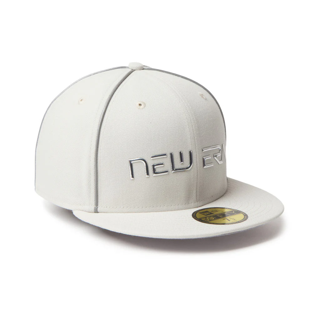 59FIFTY New Era x MLB x Hajime Sorayama TPU Logo Sandy Linen Fitted - Image 3