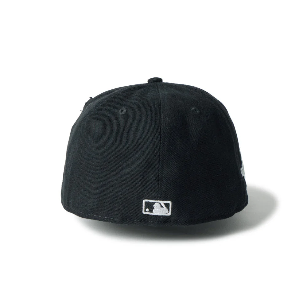 59FIFTY New York Yankees Damaged Twill Black Fitted - Image 4