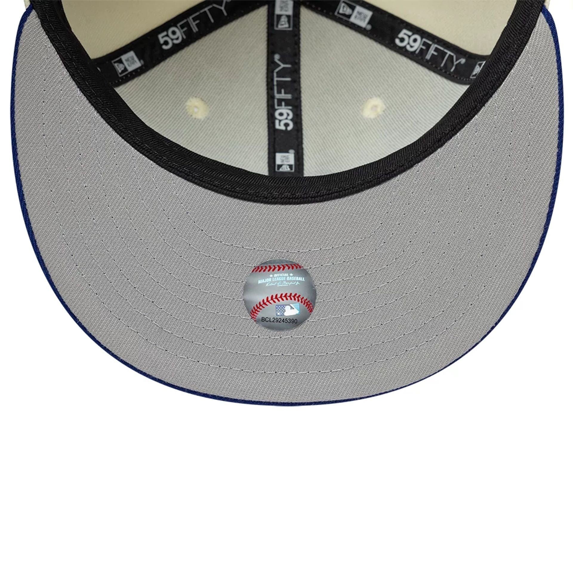 59FIFTY Los Angeles Dodgers Upside Down Cream Fitted - Image 7