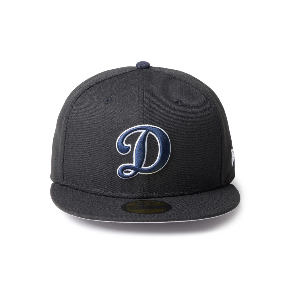 59FIFTY Los Angeles Dodgers Glow In The Dark Black Fitted - Image 2