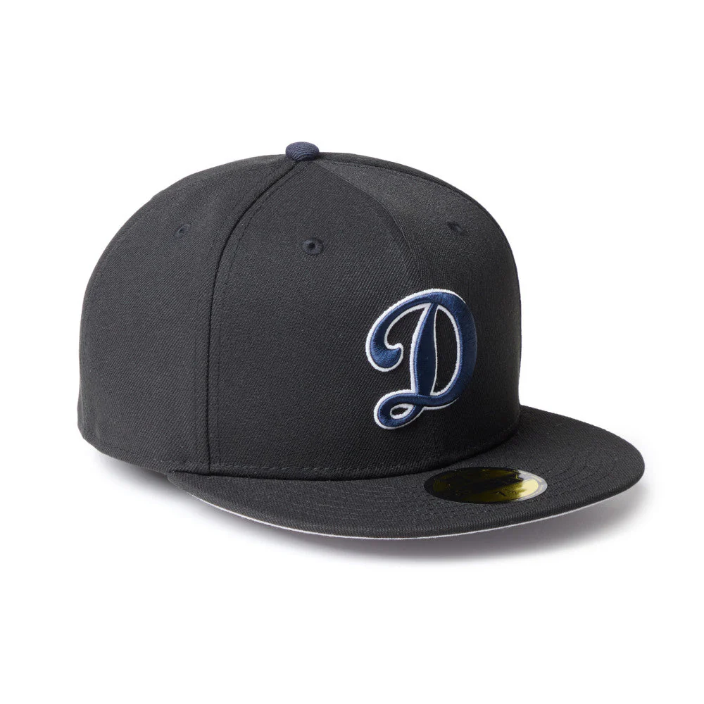 59FIFTY Los Angeles Dodgers Glow In The Dark Black Fitted - Image 3