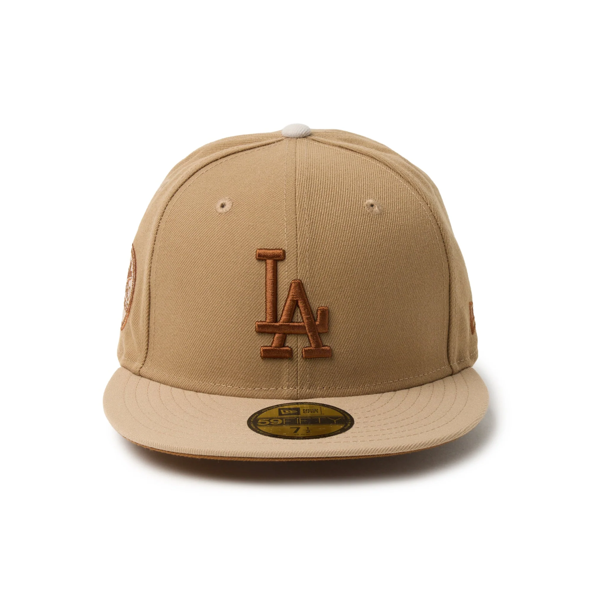 59FIFTY Los Angeles Dodgers Camouflage Color Variation Khaki Fitted - Image 2