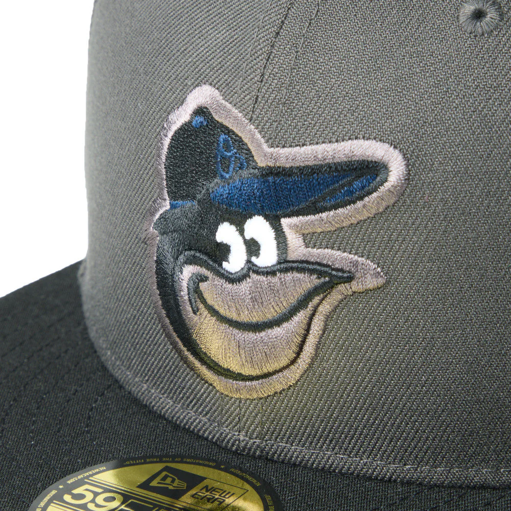 59FIFTY Baltimore Orioles Glow In The Dark Grey Fitted - Image 8