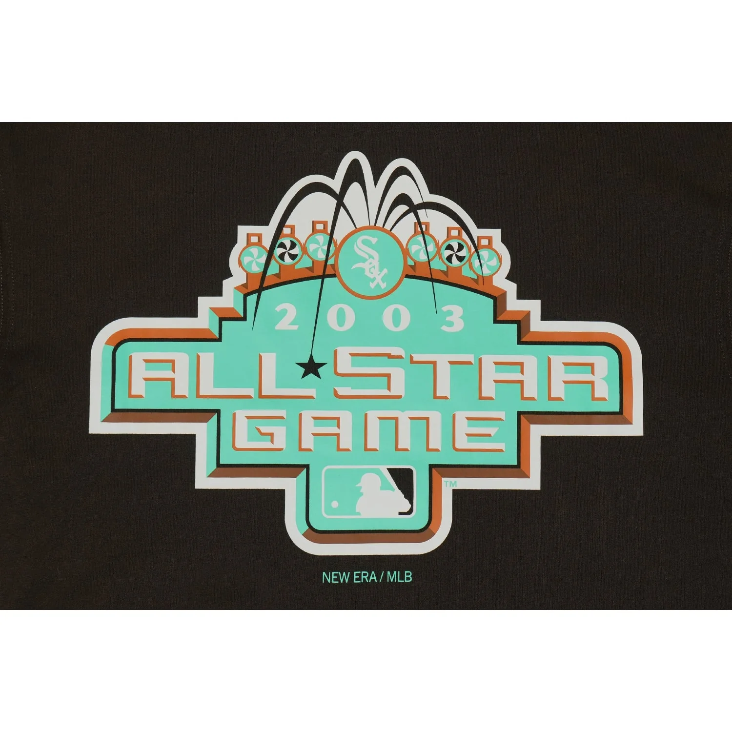 Chicago White Sox Mint Chocolate Pack Chocolate Short Sleeve T-Shirt - Image 7
