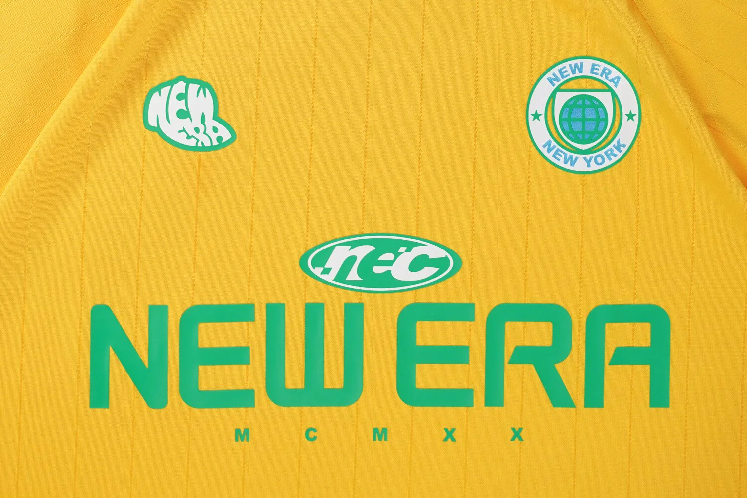New Era Game Day Yellow Short Sleeve Soccer Jersey - Image 5