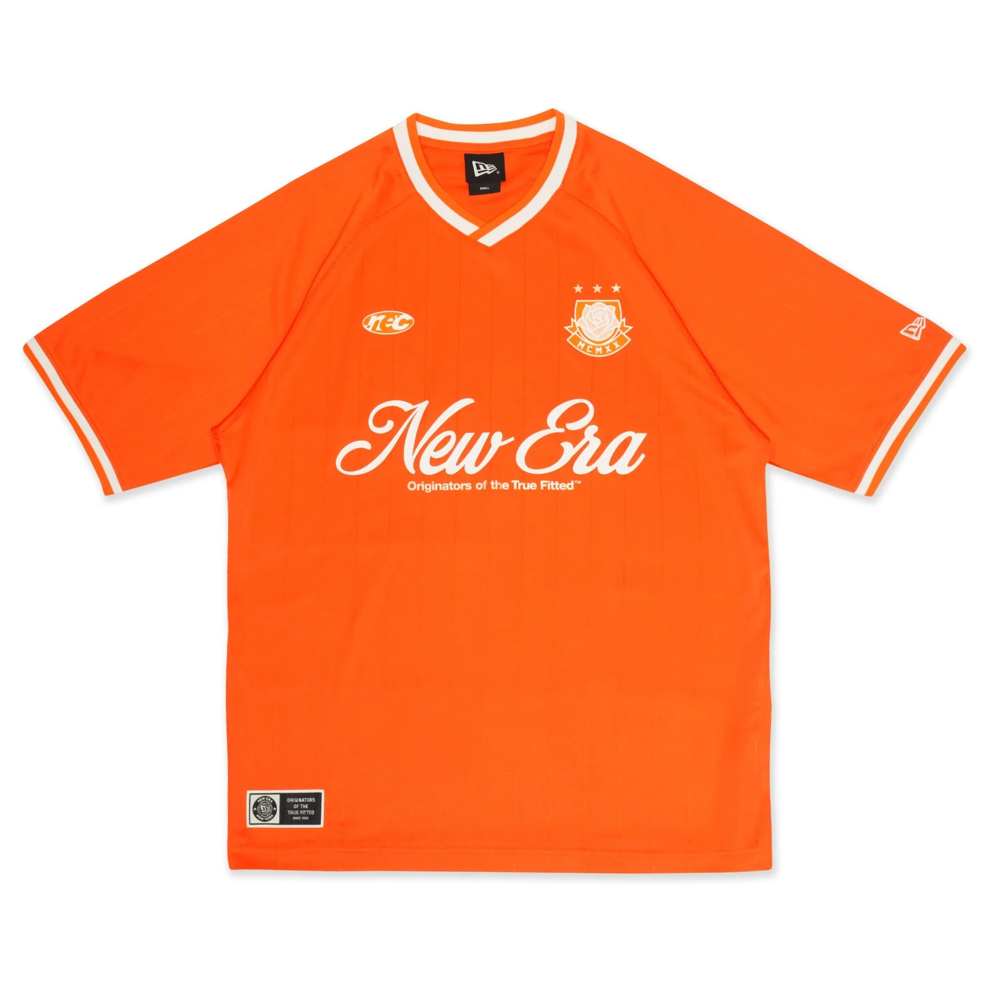 New Era Game Day Orange Short Sleeve Soccer Jersey