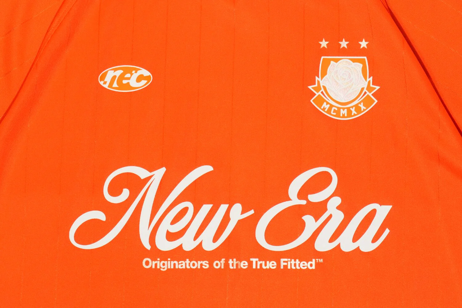 New Era Game Day Orange Short Sleeve Soccer Jersey - Image 4
