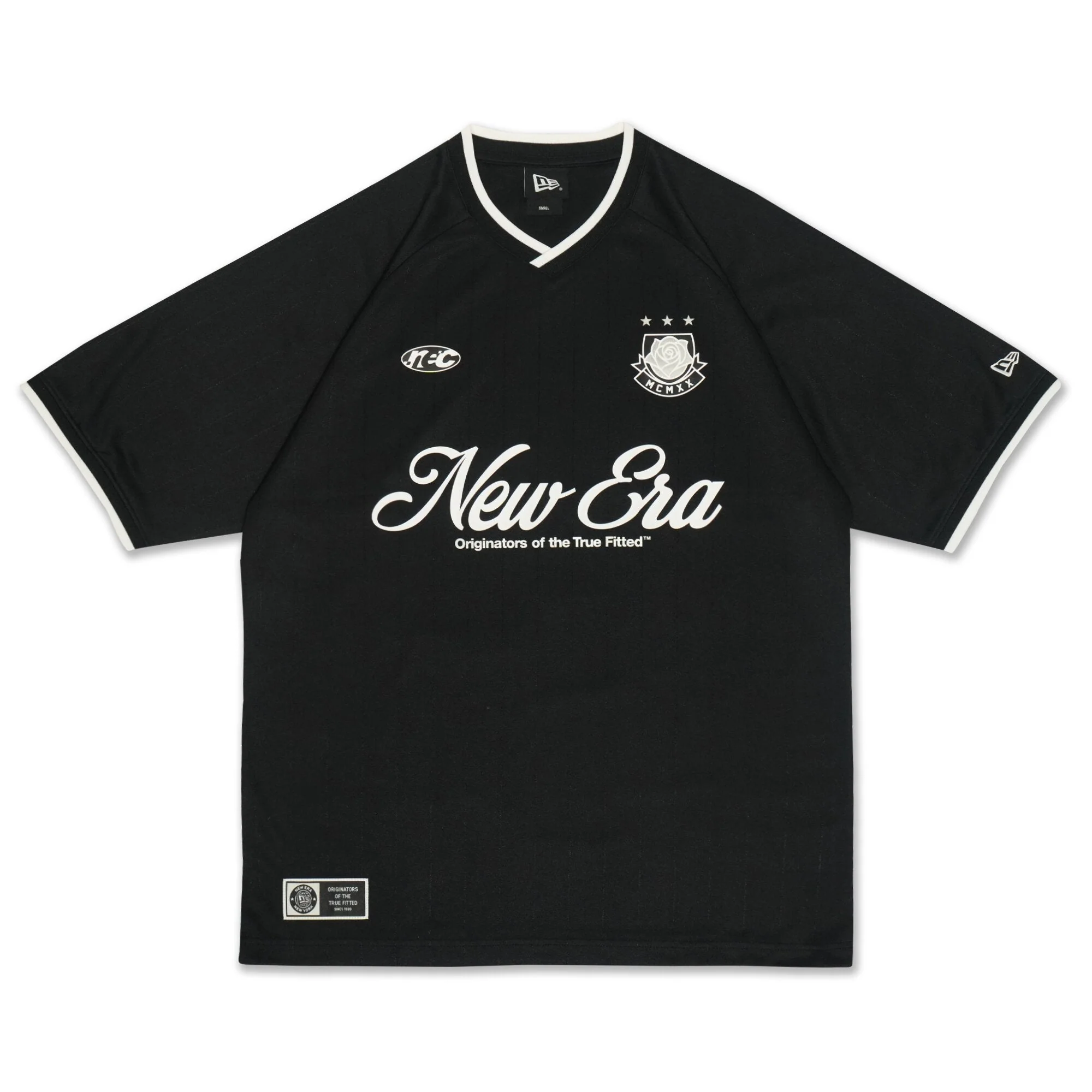 New Era Game Day Black Short Sleeve Soccer Jersey