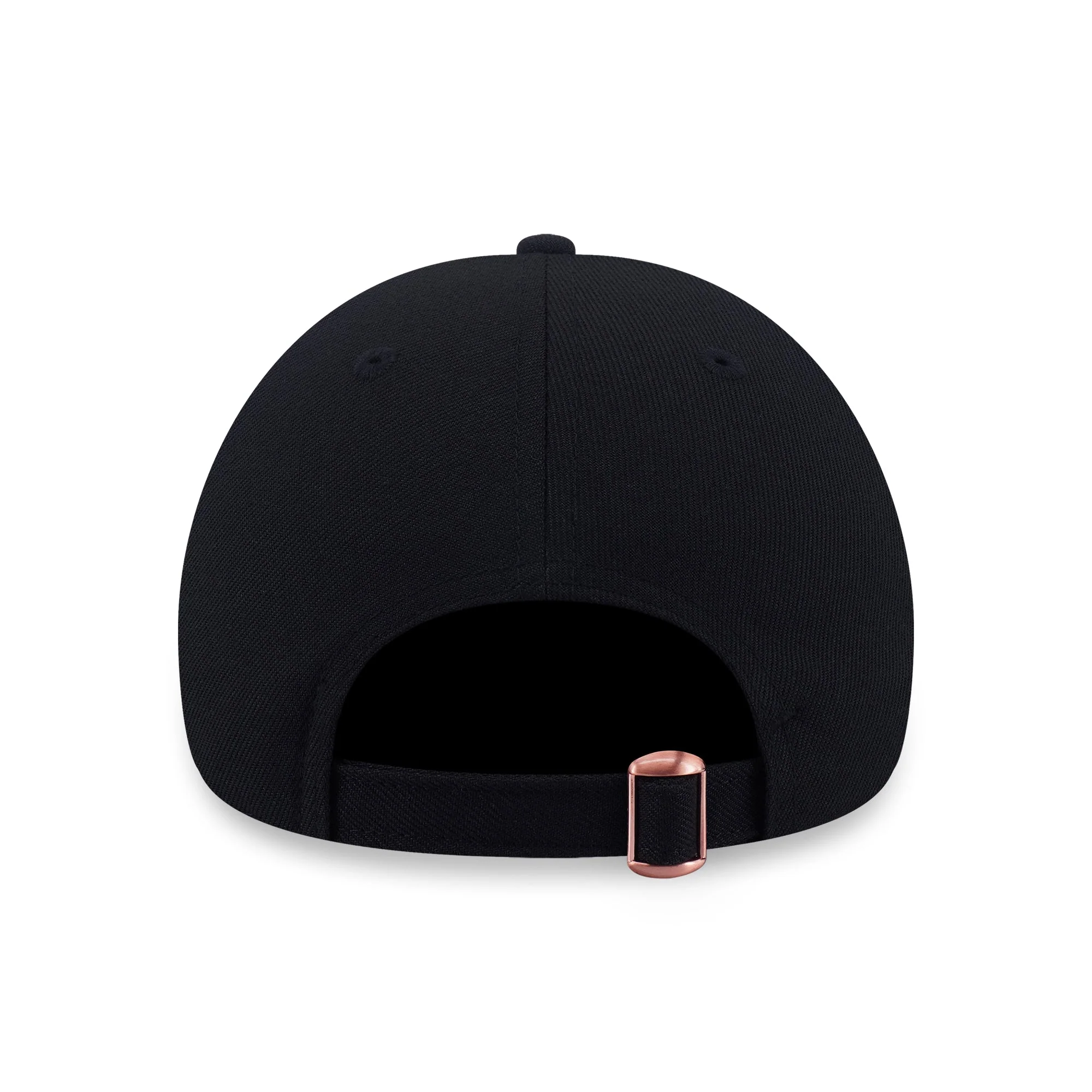 9FORTY Los Angeles Dodgers Rose Gold Metal Badge Black Adjustable - Image 4
