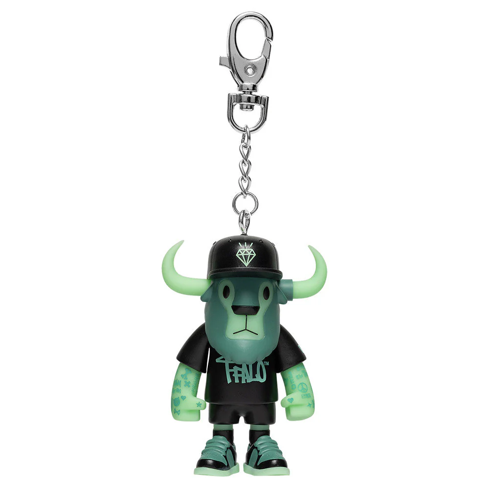 New Era 59FIFTY Day Glow-in-the-Dark FFALO Mini Buffalo Figurine 7cm - Image 9