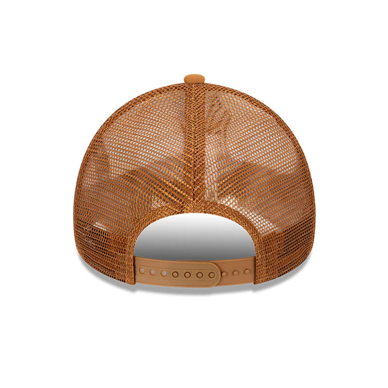 9FORTY A-Frame Trucker New York Yankees Earthtones Toasted Peanut Snapback - Image 4
