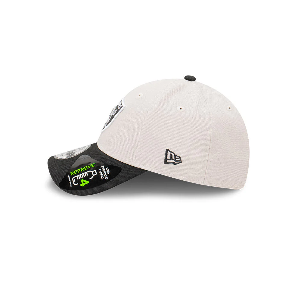 9FORTY Las Vegas Raiders 2-Tone Stone Repreve Black Visor Stone Adjustable - Image 5