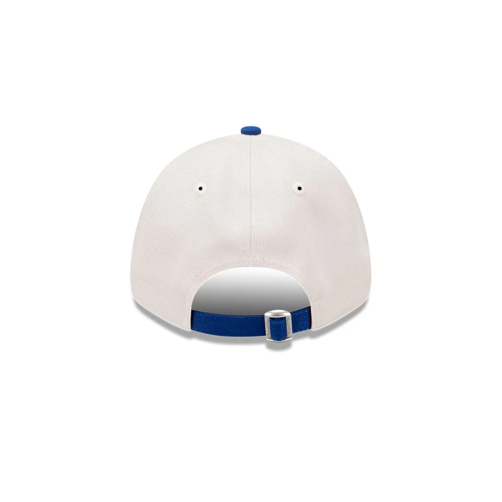 9FORTY Los Angeles Dodgers 2-Tone Stone Repreve Dark Royal Visor Stone Adjustable - Image 4