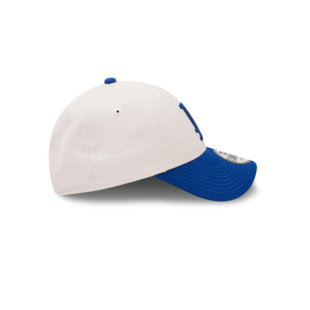 9FORTY Los Angeles Dodgers 2-Tone Stone Repreve Dark Royal Visor Stone Adjustable - Image 6