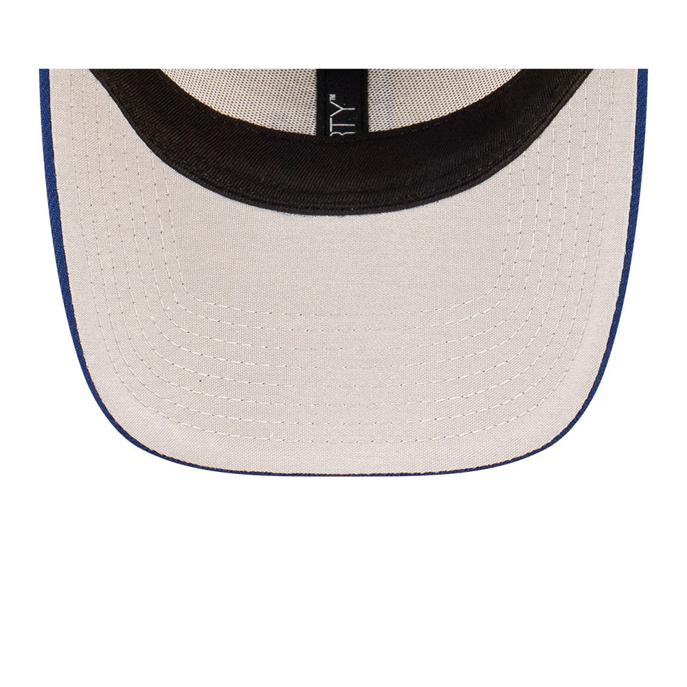 9FORTY Los Angeles Dodgers 2-Tone Stone Repreve Dark Royal Visor Stone Adjustable - Image 7