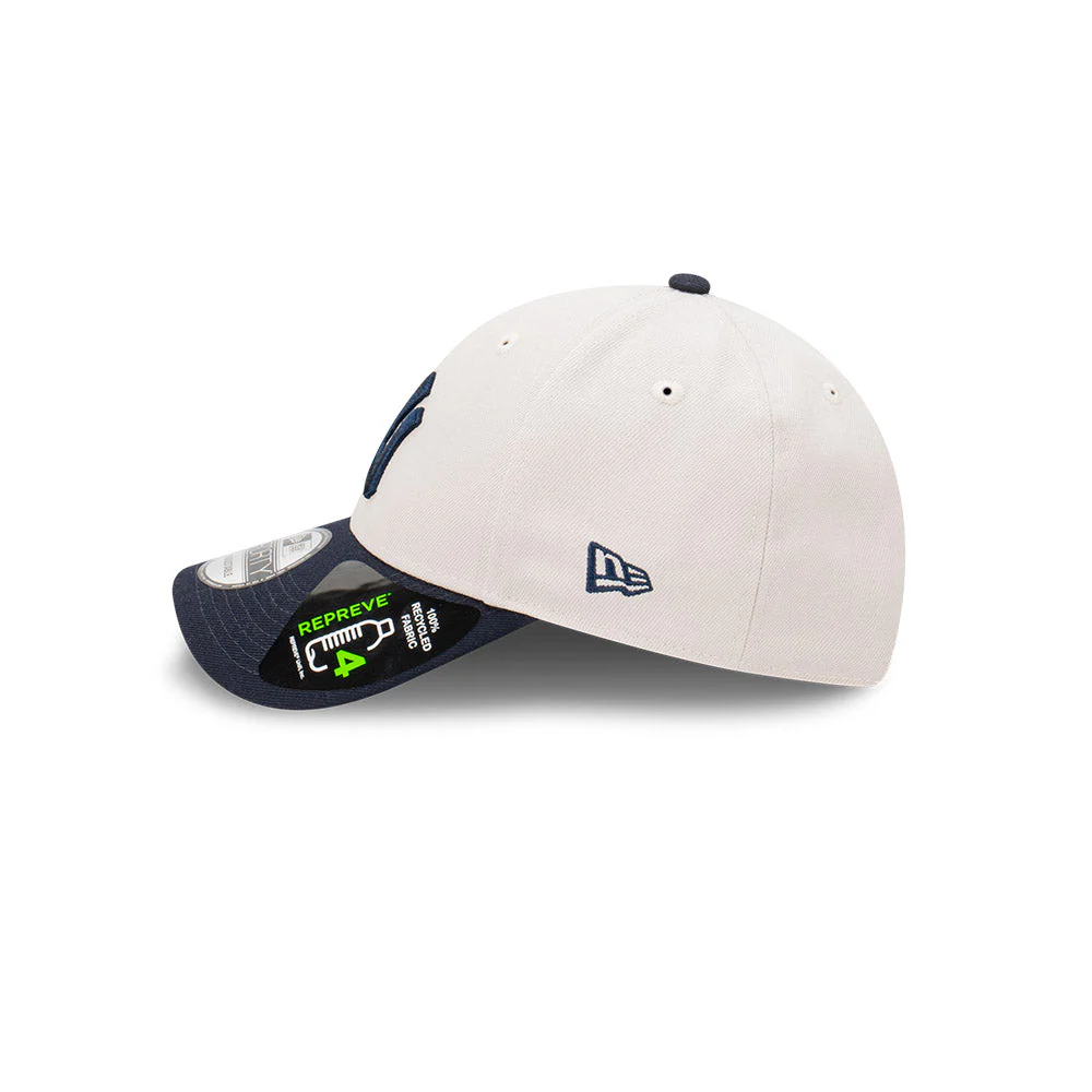 9FORTY New York Yankees 2-Tone Stone Repreve Navy Visor Stone Snapback - Image 5