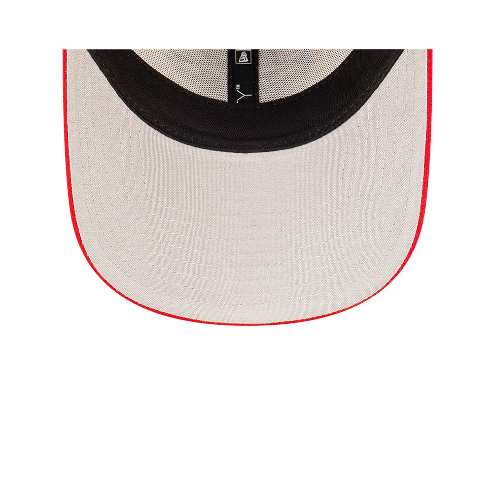 9FORTY Chicago Bulls 2-Tone Stone Repreve Scarlet Visor Stone Adjustable - Image 7