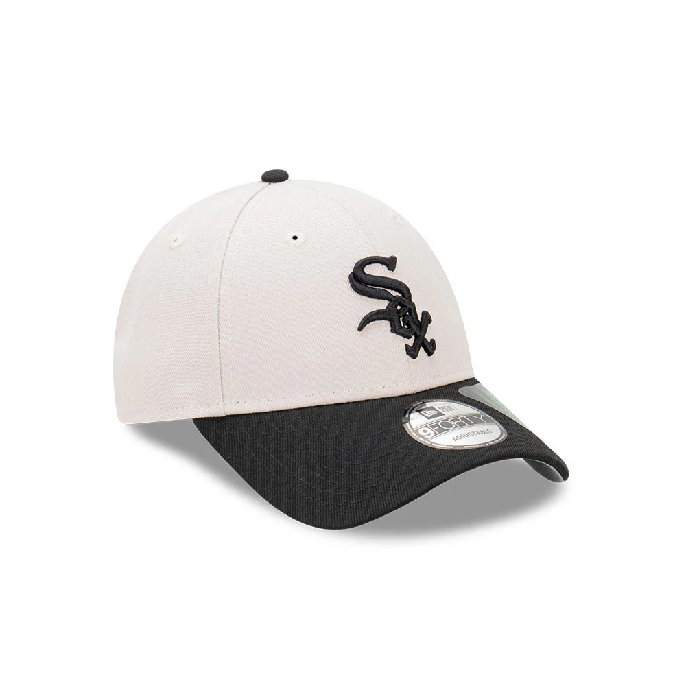 9FORTY Chicago White Sox 2-Tone Stone Repreve Black Visor Stone Adjustable - Image 3