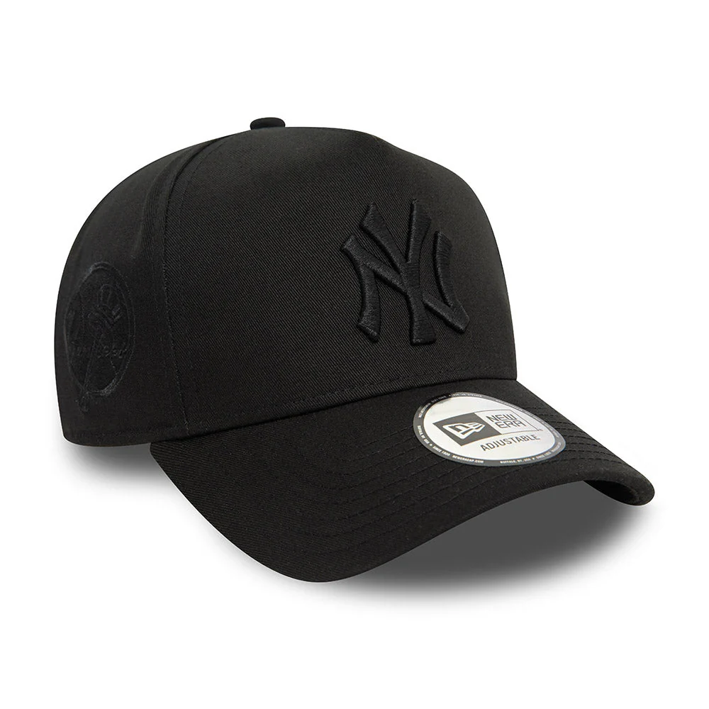 9FORTY E-Frame New York Yankees Monochrome Black Snapback - Image 3