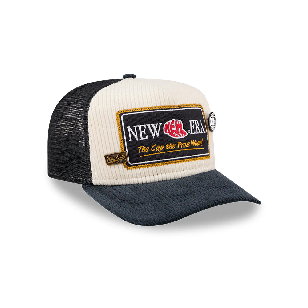 59FIFTY A-Frame Pre-Curved New Era 59FIFTY® Day 2-Tone Navy Visor Chrome White Fitted - Image 3