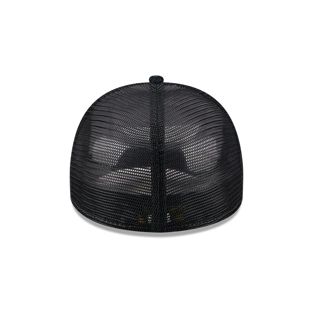 59FIFTY A-Frame Pre-Curved New Era 59FIFTY® Day 2-Tone Navy Visor Chrome White Fitted - Image 4