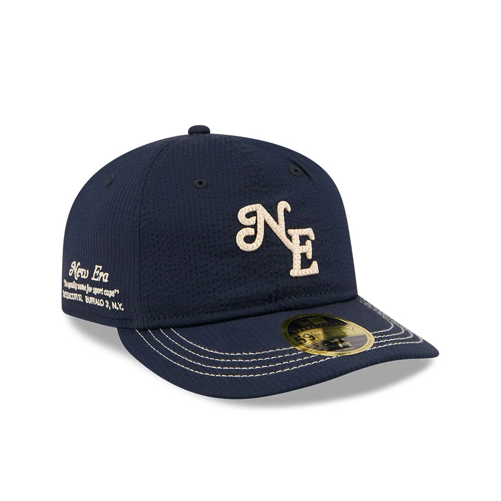 59FIFTY Retro Crown New Era 59FIFTY® Day Seersucker Navy Fitted - Image 3