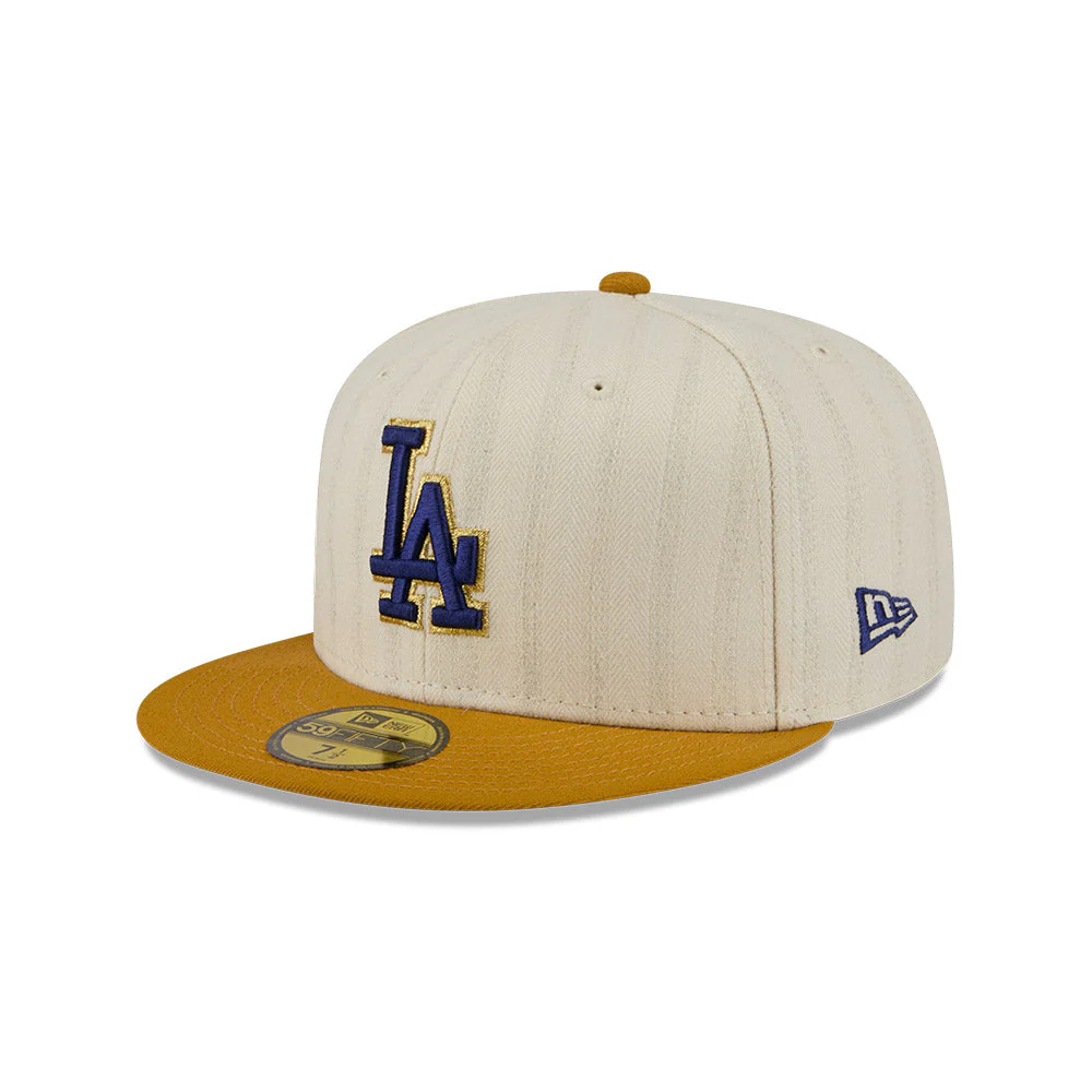 59FIFTY Los Angeles Dodgers 59FIFTY® Day Herringbone Chrome Fitted - Image 3