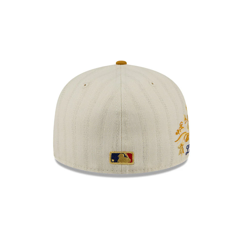 59FIFTY Los Angeles Dodgers 59FIFTY® Day Herringbone Chrome Fitted - Image 4