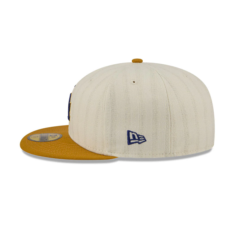 59FIFTY Los Angeles Dodgers 59FIFTY® Day Herringbone Chrome Fitted - Image 6